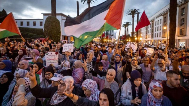 للجمعة 72.. آلاف المغاربة ينظمون وقفات تضامنية مع غزة