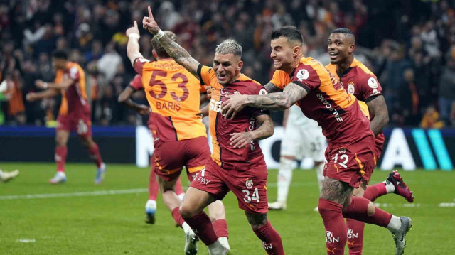 Galatasaraylı oyuncuların gol sevinçleri