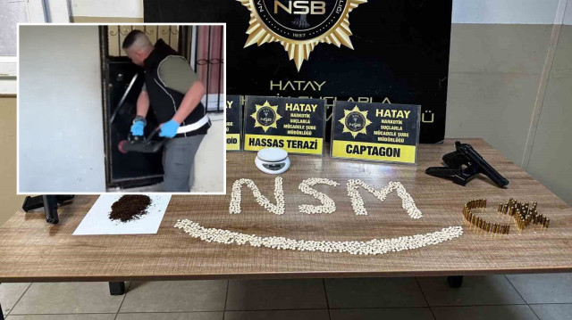 Hatay'da uyuşturucu imal ve ticaretini yapanlara yönelik operasyon düzenlendi.