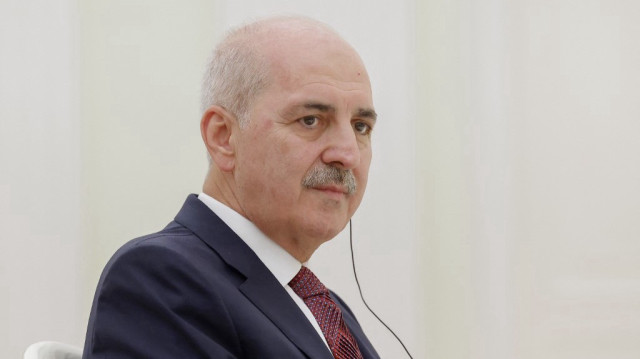 Le président de la Grande Assemblée nationale turque, Numan Kurtulmus