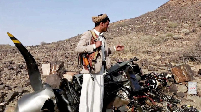 "الحوثي" تعلن إسقاط ثاني طائرة "إم كيو 9" أمريكية في أجواء صنعاء