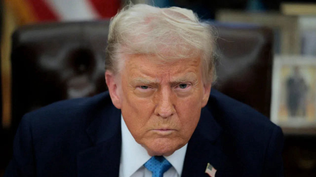 Le Président des Etats-Unis d'Amérique, Donald Trump.