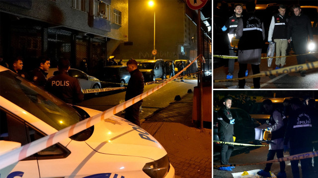 İhbar üzerine belirtilen adrese çok sayıda polis ekibi sevk edildi.