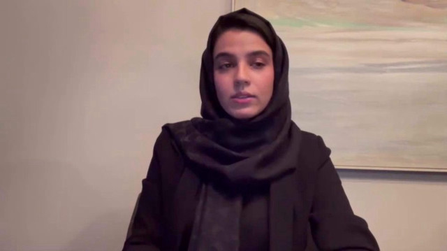 L'Universitaire iranienne, Helyeh Doutaghi.