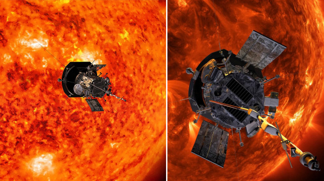 NASA'nın 'Güneş Sondası', rekorunu tekrarladı.