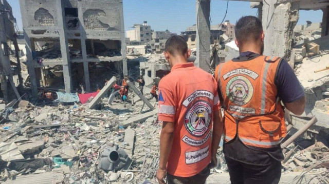 الدفاع المدني الفلسطيني يفند رواية الاحتلال بواقعة إعدام أفراده برفح