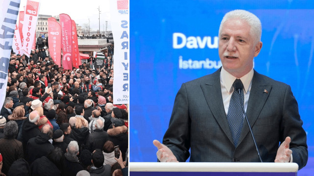 İstanbul Valisi Davut Gül'den CHP'nin Beyoğlu provokasyonuna tepki: Filistin'i siyasetinize alet etmeyin
