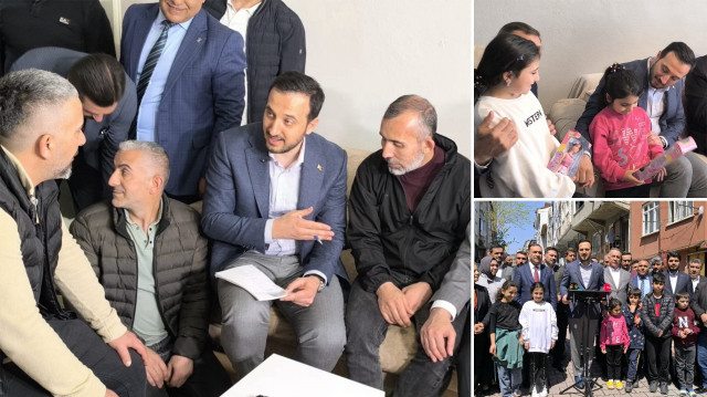 AK Parti İstanbul İl Başkanı Özdemir Sultangazi'de ziyaretlerde bulundu.