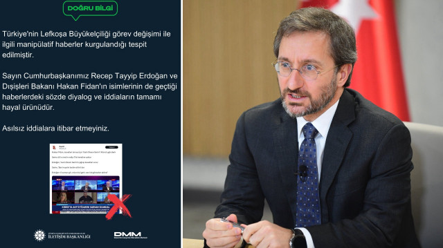 İletişim Başkanı Fahrettin Altun, CHP'li isimler tarafından gündeme getirilen 'Lefkoşa' iddialarını bir kez daha yalanladı.