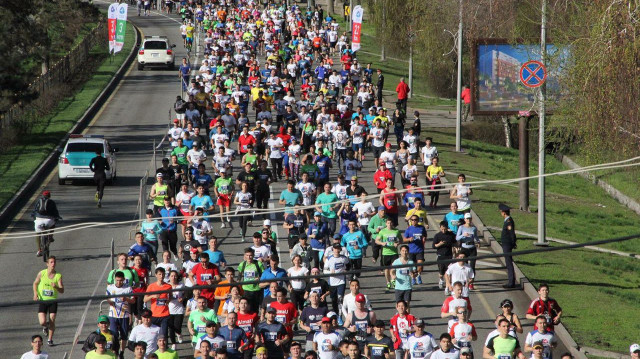 Astana'da koşulan bir maraton (Foto: Arşiv)