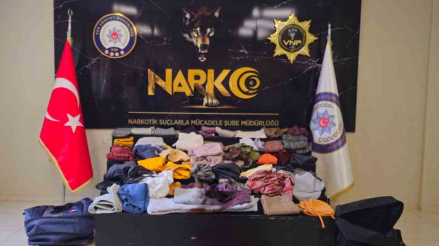 Van'da pes dedirten uyuşturucu kaçakçılığı yöntemi