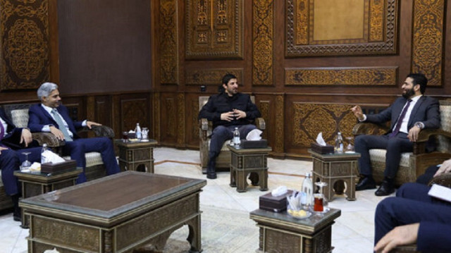 وزير الداخلية السوري يبحث مع وفد قطري تعزيز التعاون وتبادل الخبرات