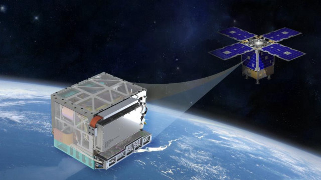 Présentation de la toute première horloge atomique de l'espace lointain par la Nasa.
