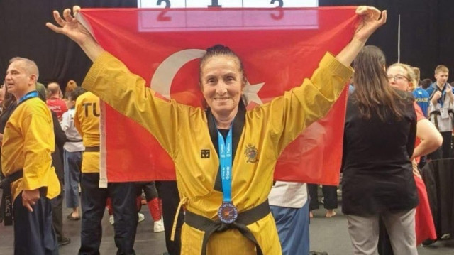 Milli tekvandocu Sevgican Yalçın
