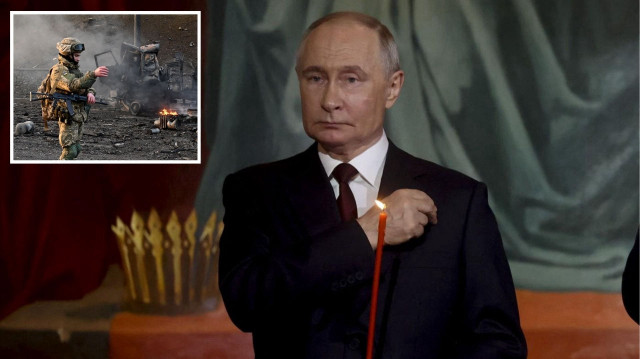 Rusya Devlet Başkanı Vladimir Putin'in Rusya ve Ukrayna arasında Paskalya Bayramı nedeniyle ilan ettiği ateşkes sona erdi.