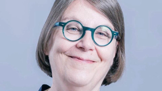 La Présidente de l'Université de Lyon 2, Isabelle von Bueltzingsloewen.