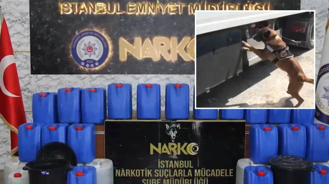29 parça halinde 773 kilogram sıvı metamfetamin ile kristal halde 28,5 kilogram metamfetamin uyuşturucu maddesi ele geçirildi.