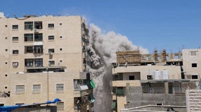 الاحتلال الإسرائيلي يفجر منزلا فلسطينيا شمال القدس المحتلة