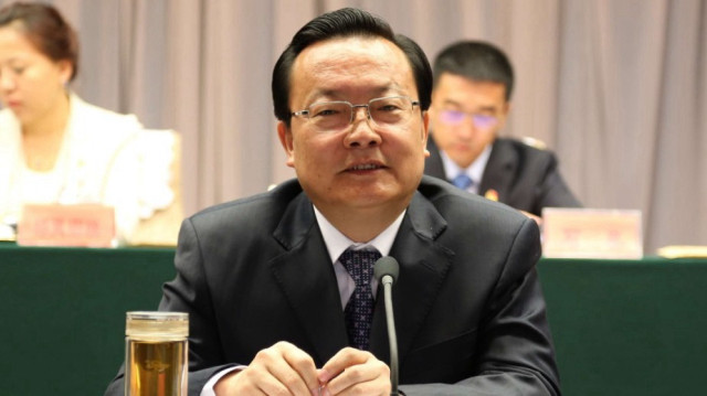 Li Pengxin, ancien secrétaire adjoint du Comité régional autonome ouïgour du Xinjiang du Parti communiste chinois.