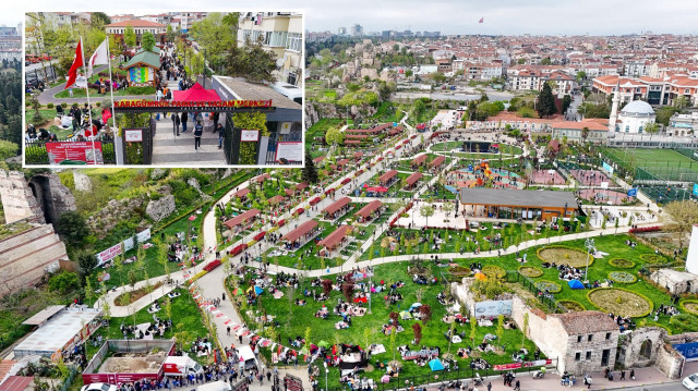 Fatih'te depremin ardından korku ve paniğe kapılan vatandaşlar park ve bahçelere gitti.