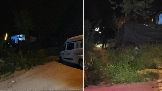 Olay sırasında evde bulunan 4 şüpheli, polis ekiplerince gözaltına alındı.