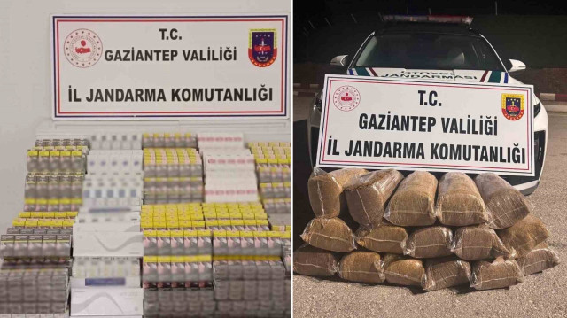 9bin 630 paket gümrük kaçağı sigara, bin 800 adet elektronik sigara tütün kartuşu ele geçirildi.