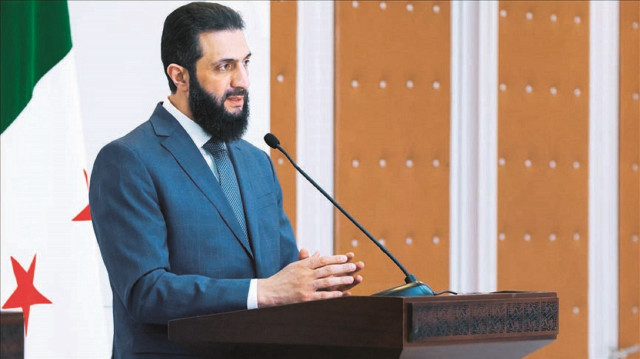 Suriye Devlet Başkanı Ahmed Şara