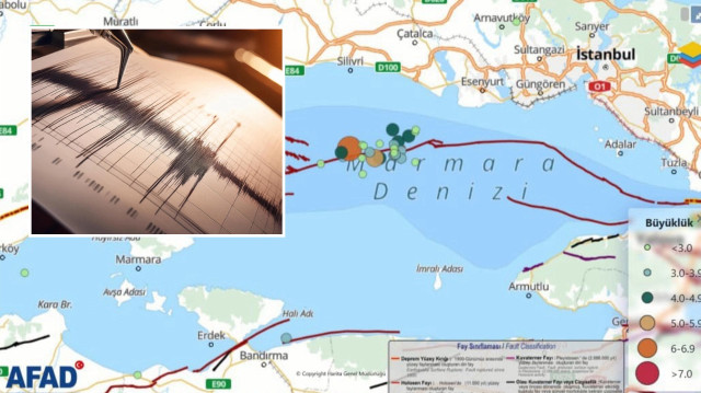 İstanbul'da artçı depremler devam ediyor.