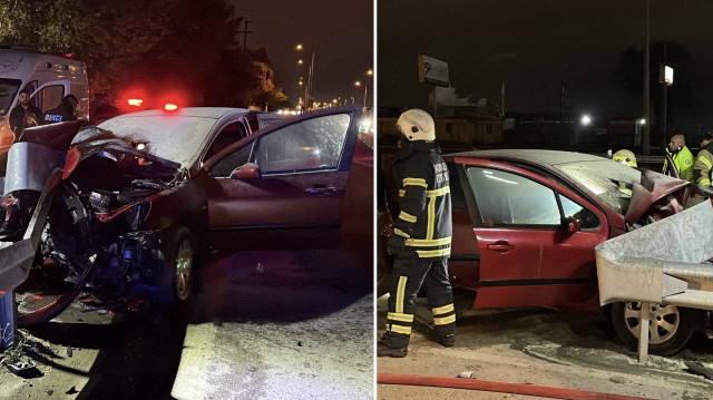 Kaza nedeniyle trafiğe kapatılan Kuzey Yanyolu aracın çekiciyle kaldırılmasının ardından normale döndü.

