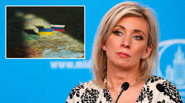 Rusya Dışişleri Bakanlığı Sözcüsü Mariya Zaharova.