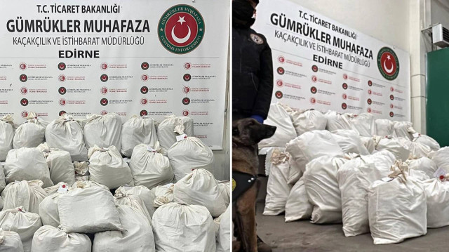 Tırda 9 valiz içerisine gizlenmiş 170,5 kilogram skunk bulundu.
