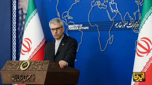 Le porte-parole du ministère iranien des affaires étrangères, Esmaeil Baqaei.