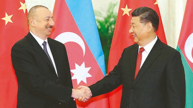 İlham Aliyev - Şi Cinping
