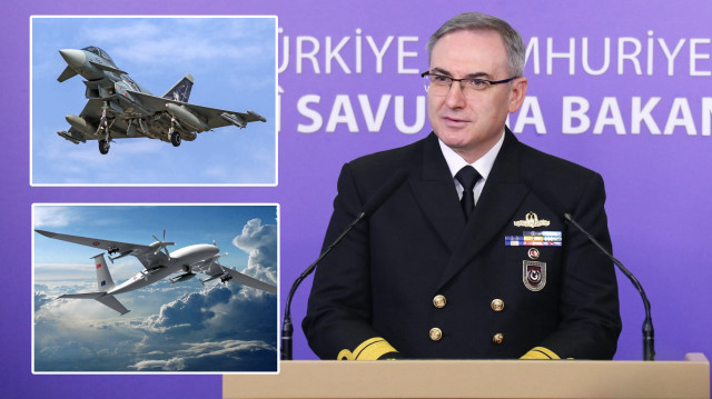 Milli Savunma Bakanlığı'nda (MSB) düzenlenen basın bilgilendirme toplantısı.