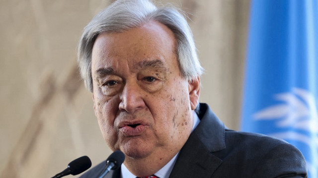 Le Secrétaire général des Nations unies, Antonio Guterres