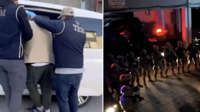 210 şüpheli terör örgütü mensubunun yakalandı