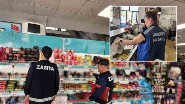 Çorum'da hastane ve okul kantinleri ile marketler denetlendi