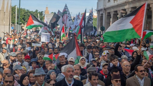 للجمعة الـ73.. آلاف المغاربة يشاركون في وقفات تضامنية مع غزة