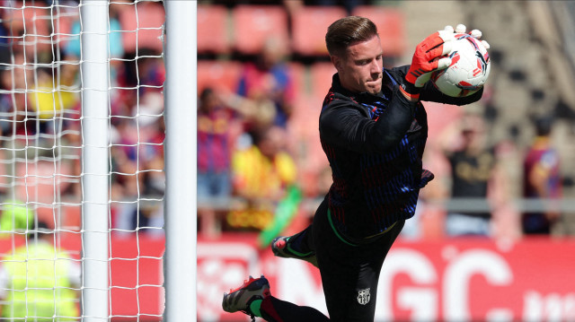 32 yaşındaki Ter Stegen, antrenmanlara başladı.