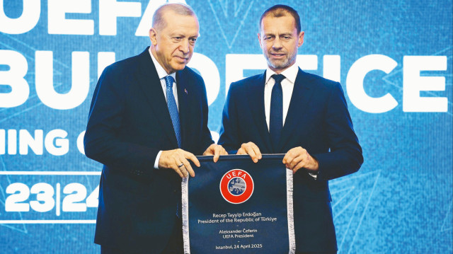 UEFA İstanbul Ofisi, Erdoğan’ın katıldığı programla açıldı. Erdoğan, daha sonra UEFA Başkanı Aleksander Ceferin ile görüştü. UEFA’nın Londra ve Brüksel’in ardındaki üçüncü dış merkezi, Türkiye ile UEFA ilişkilerini geliştirecek.