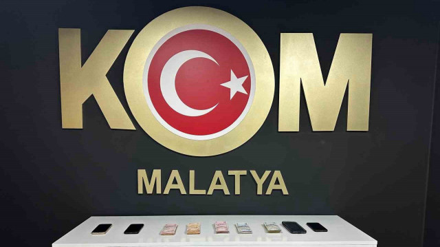 Malatya'da gerçekleştirilen baskında tefecilik yaptıkları iddiasıyla 3 şüpheli tutuklandı