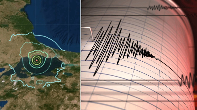 İstanbul'da deprem oldu.