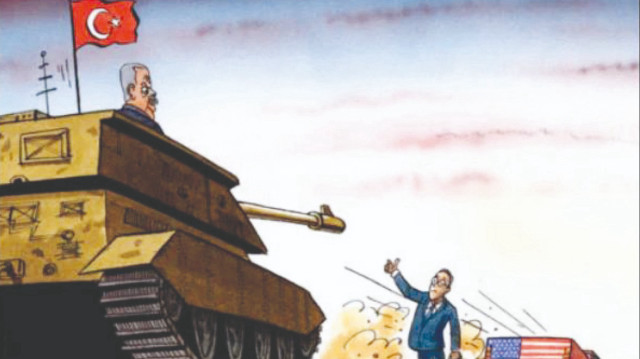 Economist'te konuyla ilgili yayımlanan karikatür