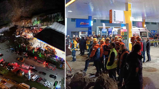 Dağdan kopan toprak ve kaya parçaları akaryakıt istasyonunun oto yıkama kısmına düşmüş, 3 kişi hayatını kaybetmişti.