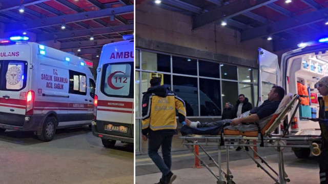 Mermilerin isabet ettiği Selman A. ve kahvehanedeki Sercan Y. (39) yaralandı.