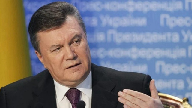Former Ukrainian President Viktor Yanukovych