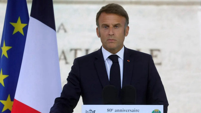 French President Emmanuel Macron 