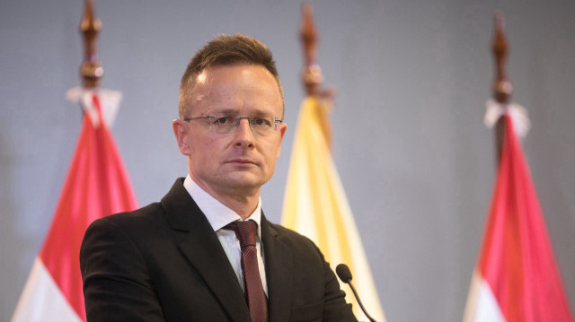 Глава МИД Венгрии Петер Сийярто.