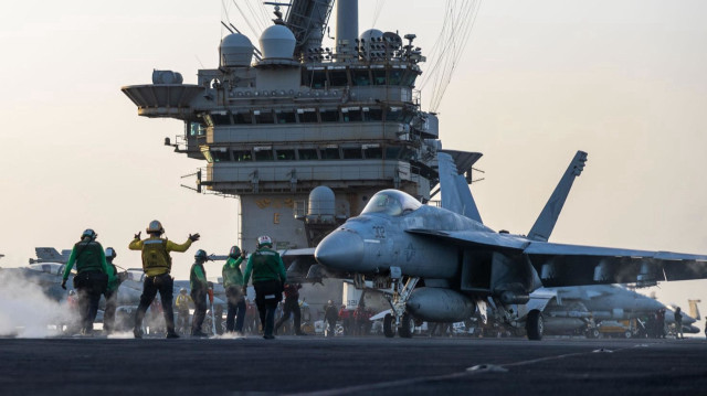 Истребитель F/A-18E Super Hornet | Фото: Военно-морские силы США