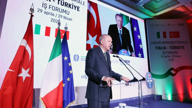 أردوغان يدعو الشركات الإيطالية لزيادة الاستثمار في تركيا